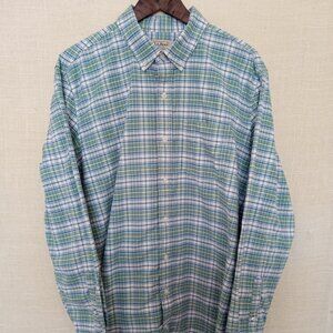 LL Bean Traditional Fit Men's Long Sleeve Button Down Shirt Size L-Tall